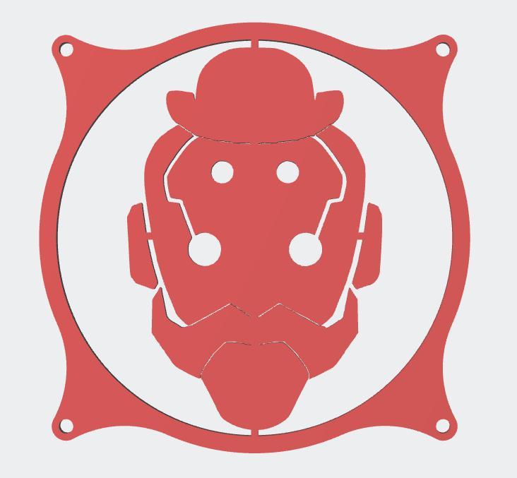 Overwatch Ashe B.o.b. 120mm Fan Cove