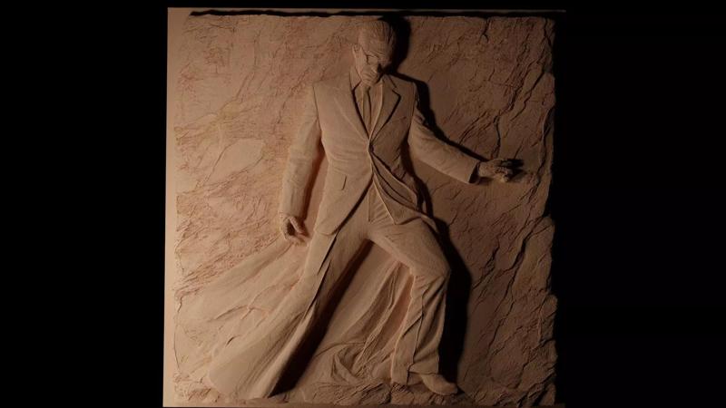 Neo The Matrix CNC 3d Print High Relief Sand Casting