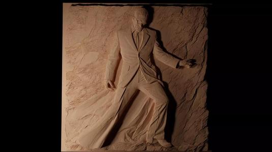 Neo The Matrix CNC 3d Print High Relief Sand Casting