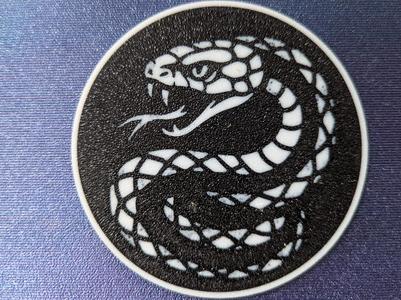 Jörmungandr Glass / Cup Coaster