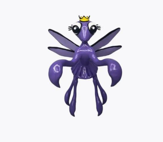 Miss Luna toy monster 3d model ban ban / Game Garden of Banban 3