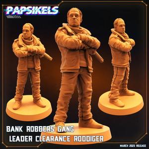 BANK ROBBERS GANG LEADER CLEARANCE RODDIGER
