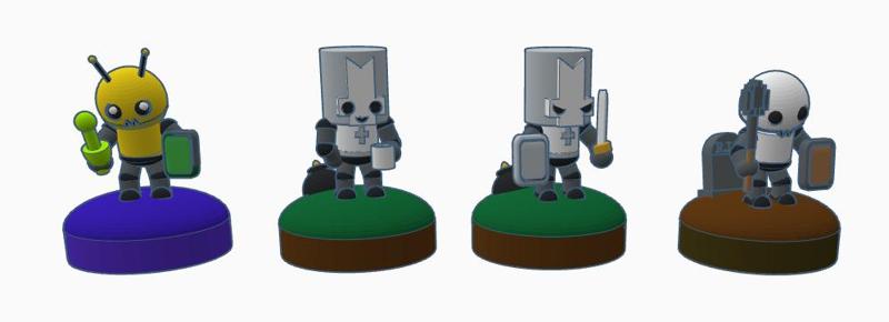 Castle Crashers Characters