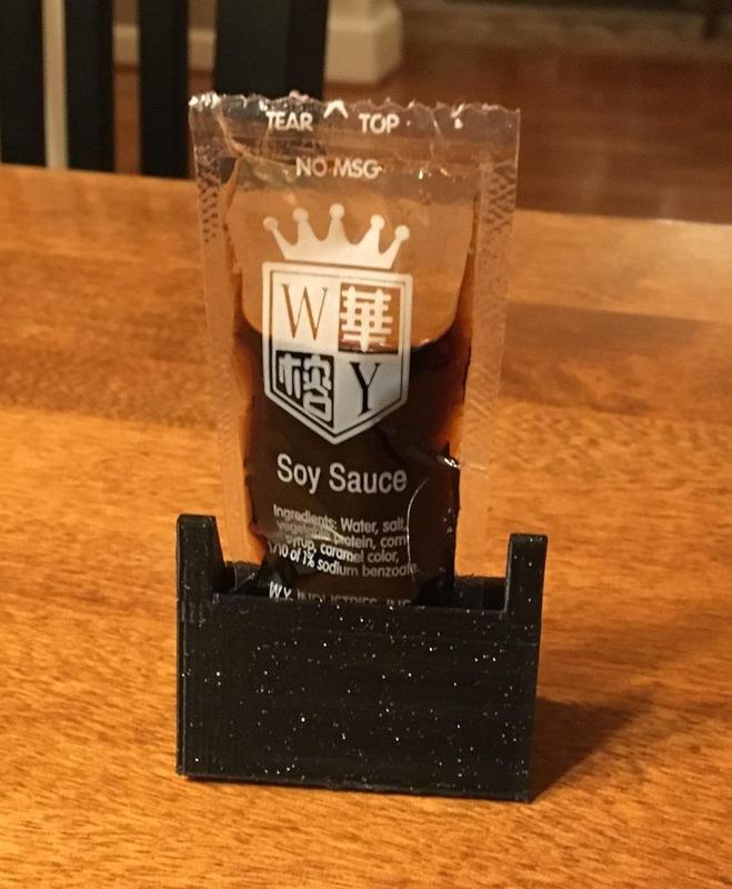 Chinese Takeout Sauce Holder