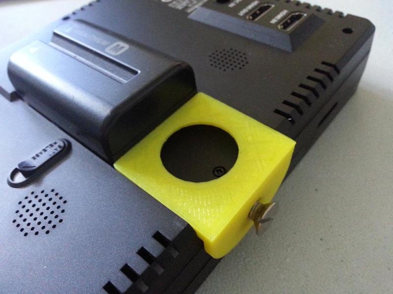 Viltrox DC-70 7"LCD NP-FM500H battery adapter/clip
