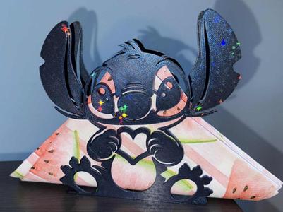Napkin Holder Experiment 626 with Heart