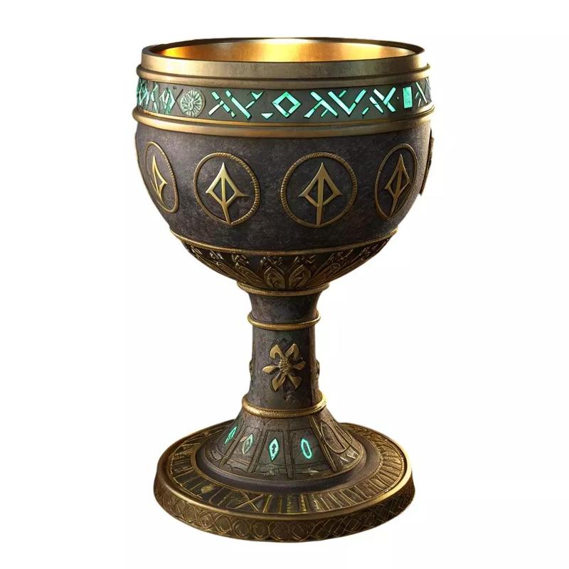 Mystic Obsidian Rune Goblet