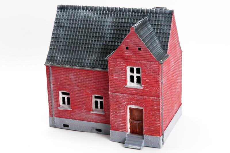 German Fulda Region House DS1 - Cold War Era Miniature Wargaming Terrain