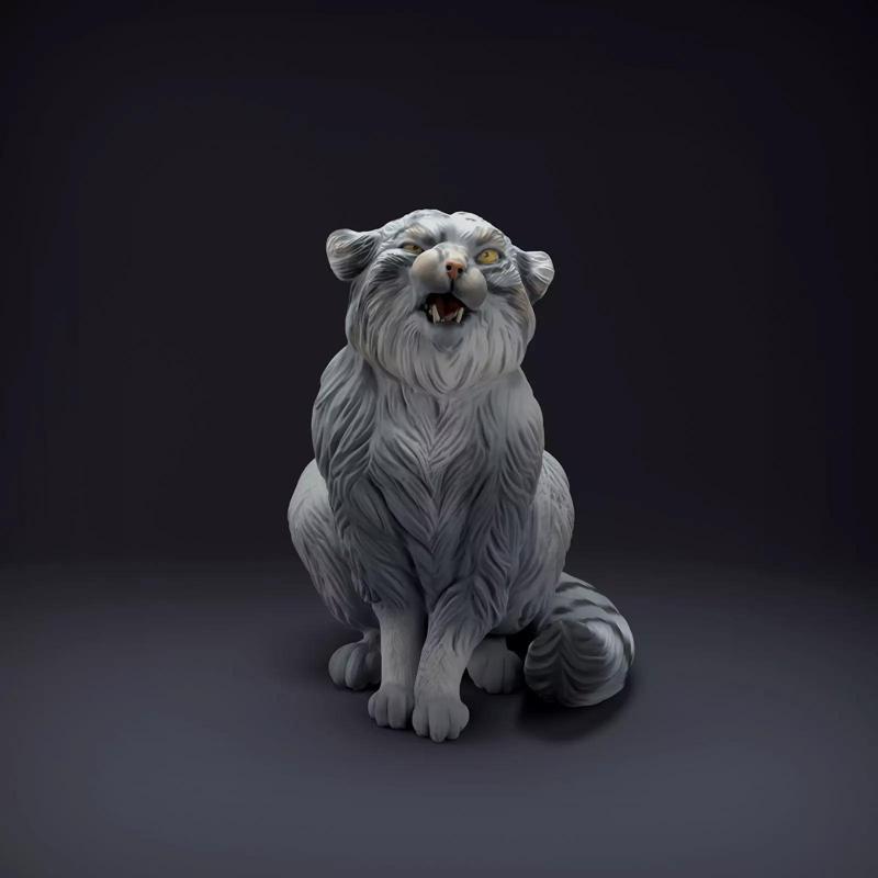 Pallas Cat for 3D Printing