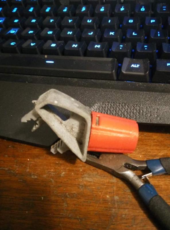 Clothes line cap cover