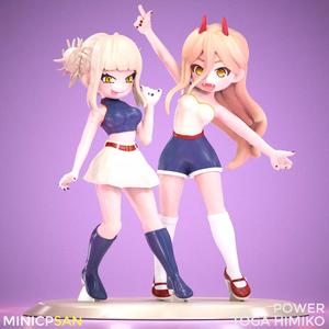 Power and Toga Himiko - Cute Little Dance Off - Crossover