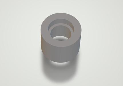 Ersatzrad / 35mm Ersatz für drehbares Heckrad Gardena R70li