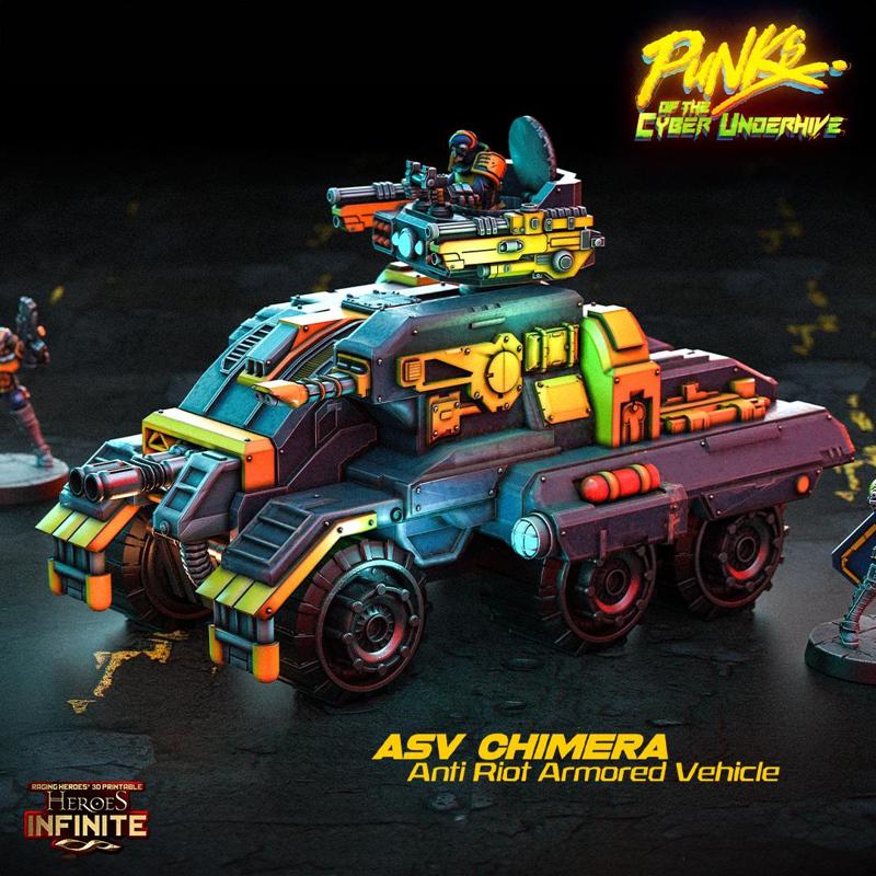 ASV Chimera Anti Riot Armored Vehicle