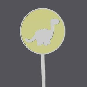 CUPCake Topper - Dinosaur11