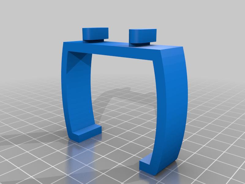Power strip holder for a cable tray