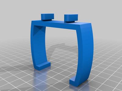 Power strip holder for a cable tray