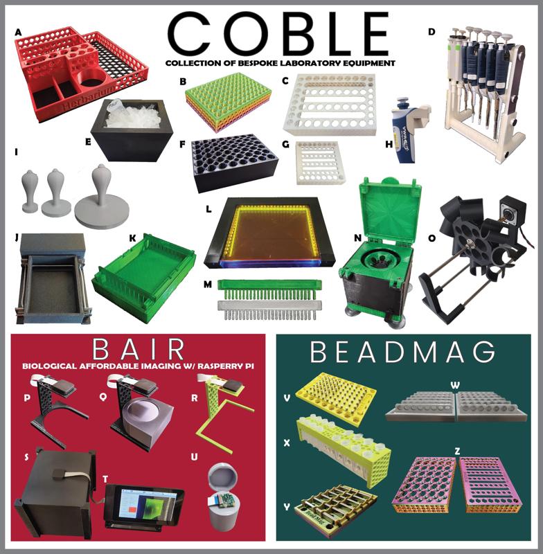 COBLE - Collection Of Bespoke Laboratory Equipment