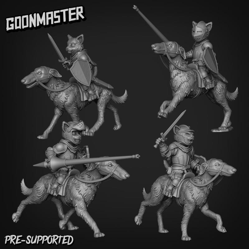 Cat Knight Borzoi Cavalry Bundle