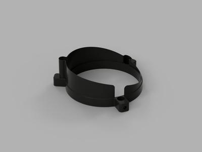 Baffle with Cutout for Hadley Telescope M4 Heat Insert Remix