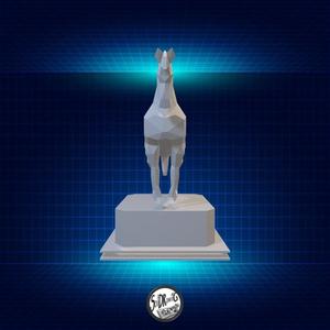 War Horse - LowPoly - Bust - Full - Perfect Design - Easy Print - Decor - SoliDRawinGS0323