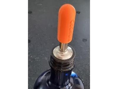 Bottle quick pourer lid