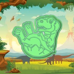 DINOSAUR BABY T-REX COOKIE CUTTER