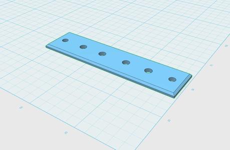 Sansui 210 Speaker Terminal plate