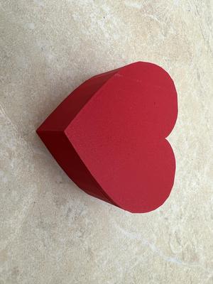 Simple Heart Shaped Box & Lid