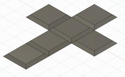 Simple cube to assemble