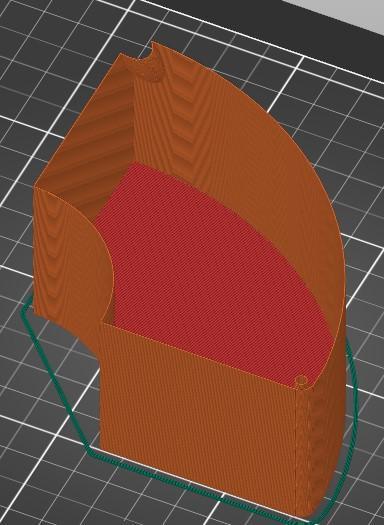 Parametric Vase Mode Filament Spool Storage