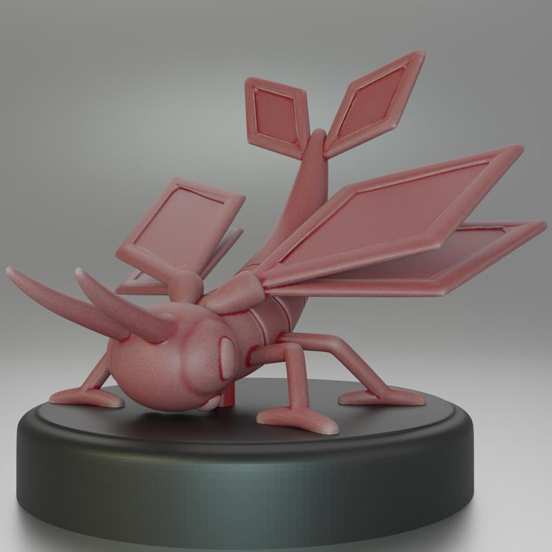 329- Vibrava Pokemon Figure