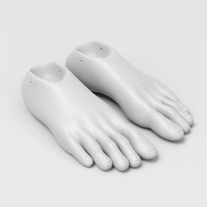 3D Model foot (for 3D printing)