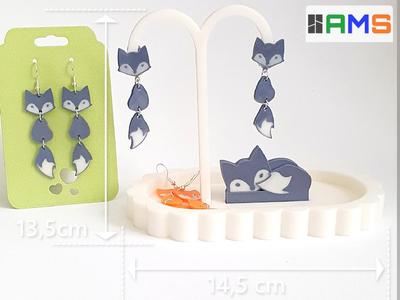 Display jewelry trinket stand for earrings & rings