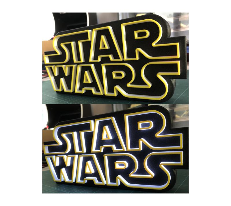 STAR WARS Light Sign