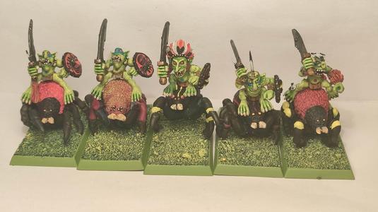 Forest Goblin Spider Riders
