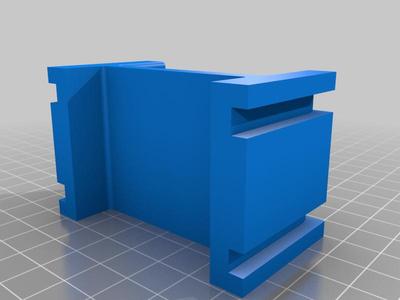 Power Strip mount for Ikea SKARSTA desk