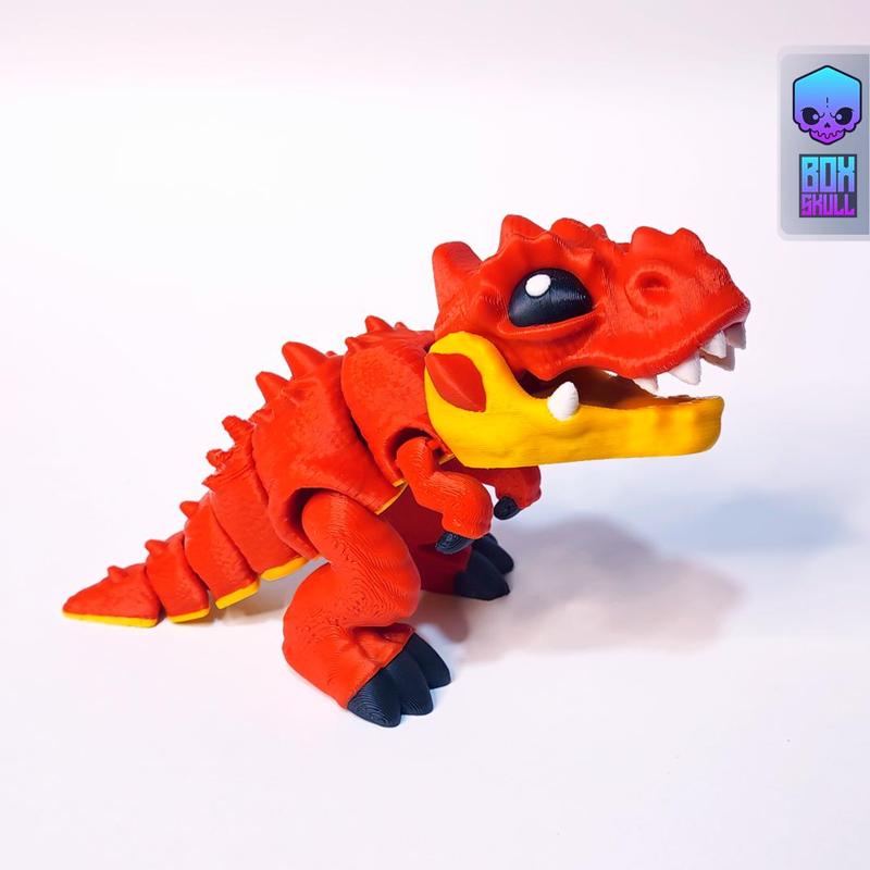LITTLE EXTREME T-REX - FLEXI - ARTICULATED - CUTE - BITING