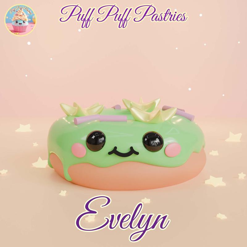Kawaii Donut Evelyn