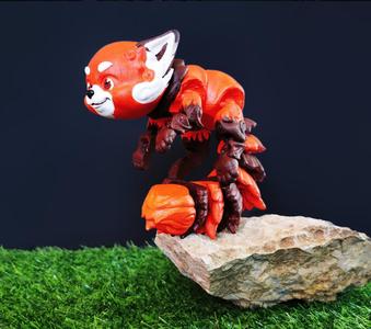 LOVELY RED PANDA - FLEXI - ARTICULATED