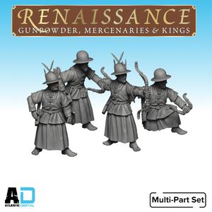 Joseon Guard Unarmored Archers