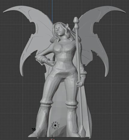 Fairy Female druid