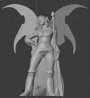 Fairy Female druid