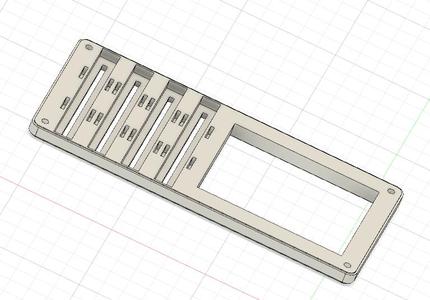 MisteRdeck - Modified Lid for 75mm Sliders (60mm travel)