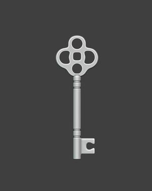 Antique Key (7th model)