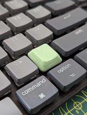 Low profile MX stem keycap