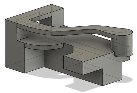 Overhang and Bridging Test Model
