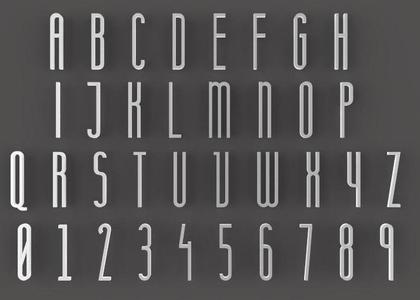 Letters & Wing Sticker