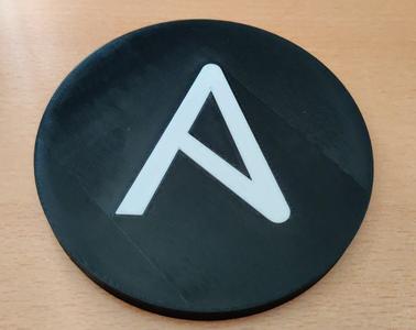 Ansible Logo Coaster
