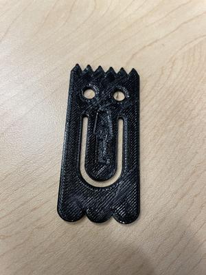 Ghost Paper Clip/Bookmark