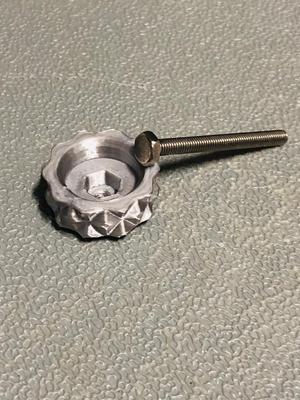 knurled nut M3